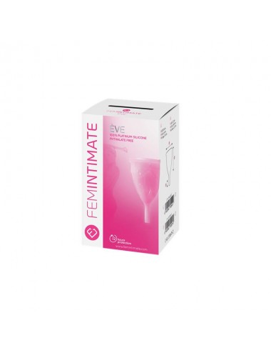 Copa Menstrual eve Rosa Talla S Silicona Platino