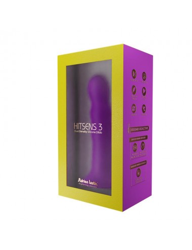 Dildo Hitsens 3 Doble Densidad Purpura