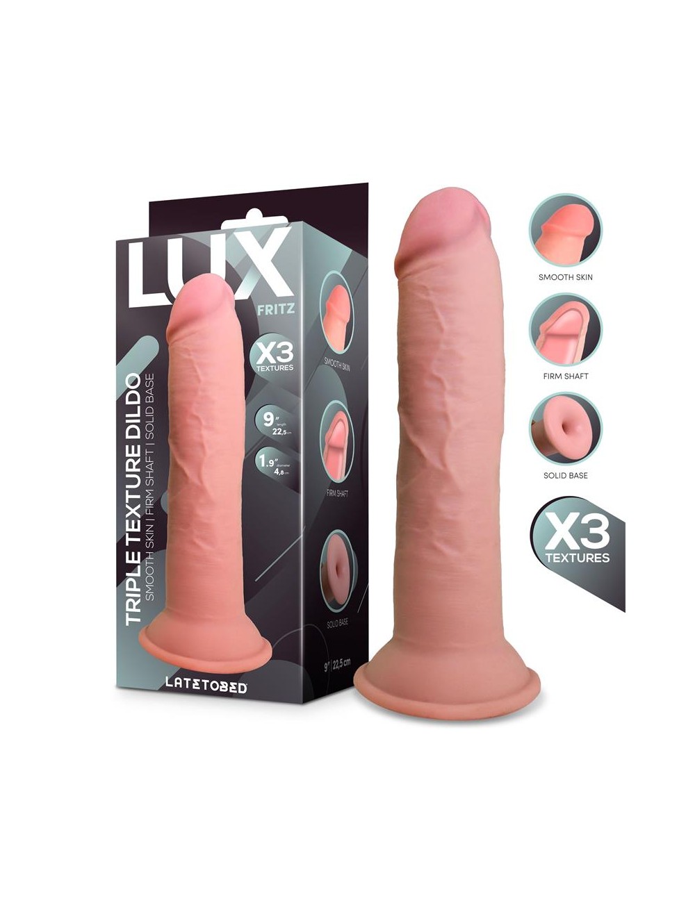 Fritz Dildo Triple Densidad 9