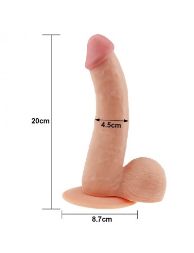 Dildo The Ultra Soft Dude 88 Natural