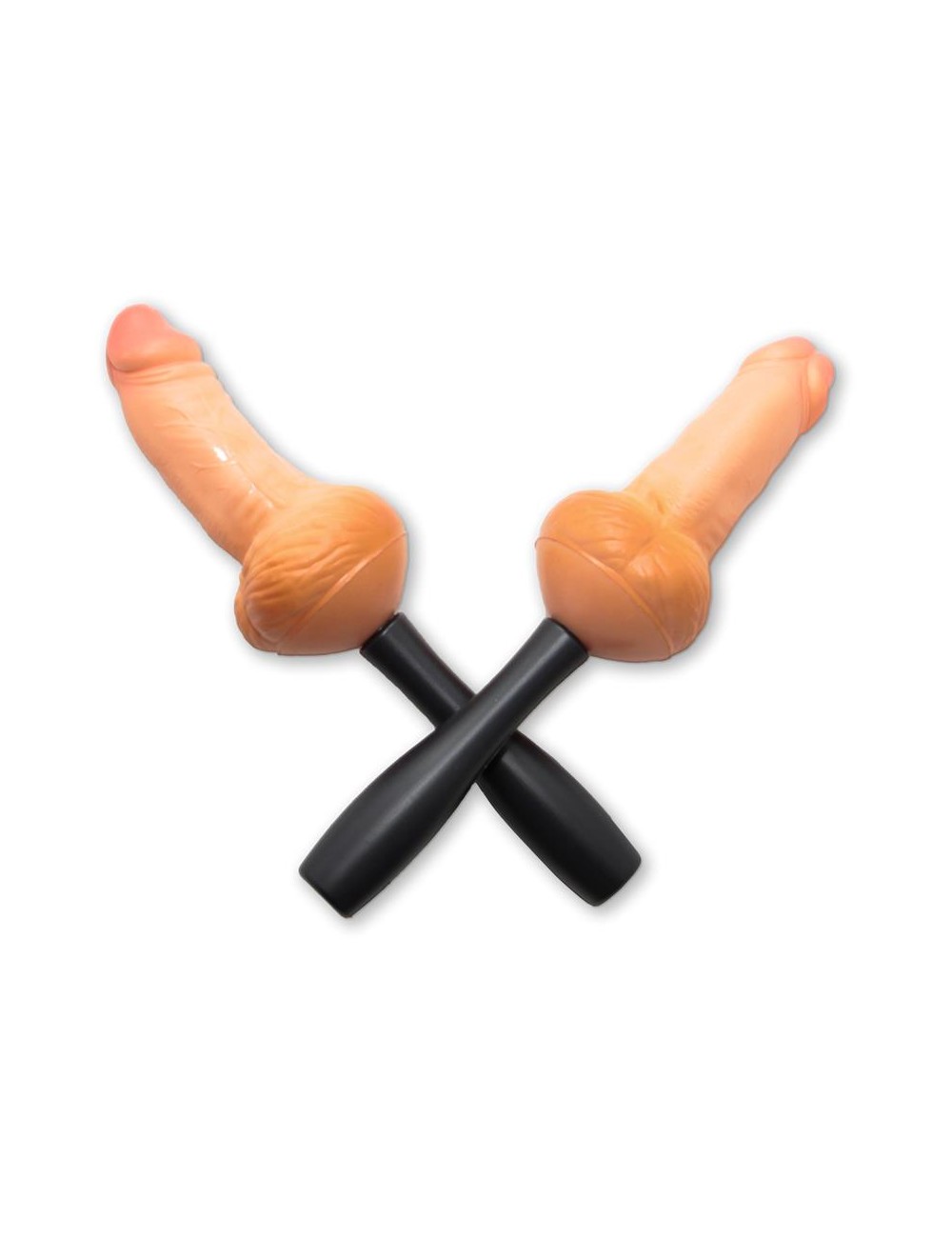 2 Maracas con Forma de Pene 25 cm