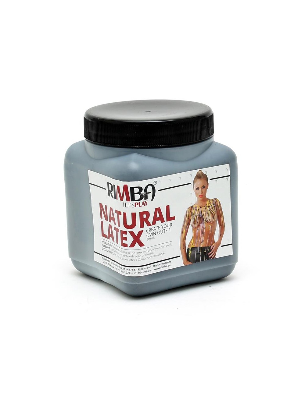 Latex Liquido Negro 500 ml