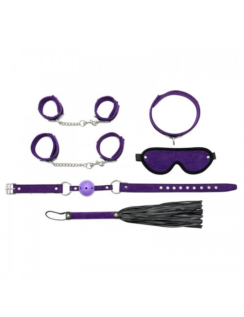 Set de Bondage 6 Piezas Purpura