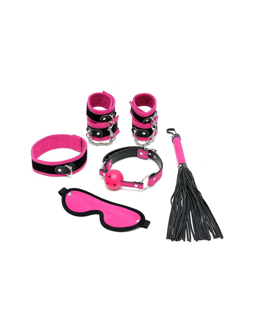 Set de Bondage 6 Piezas Rosa