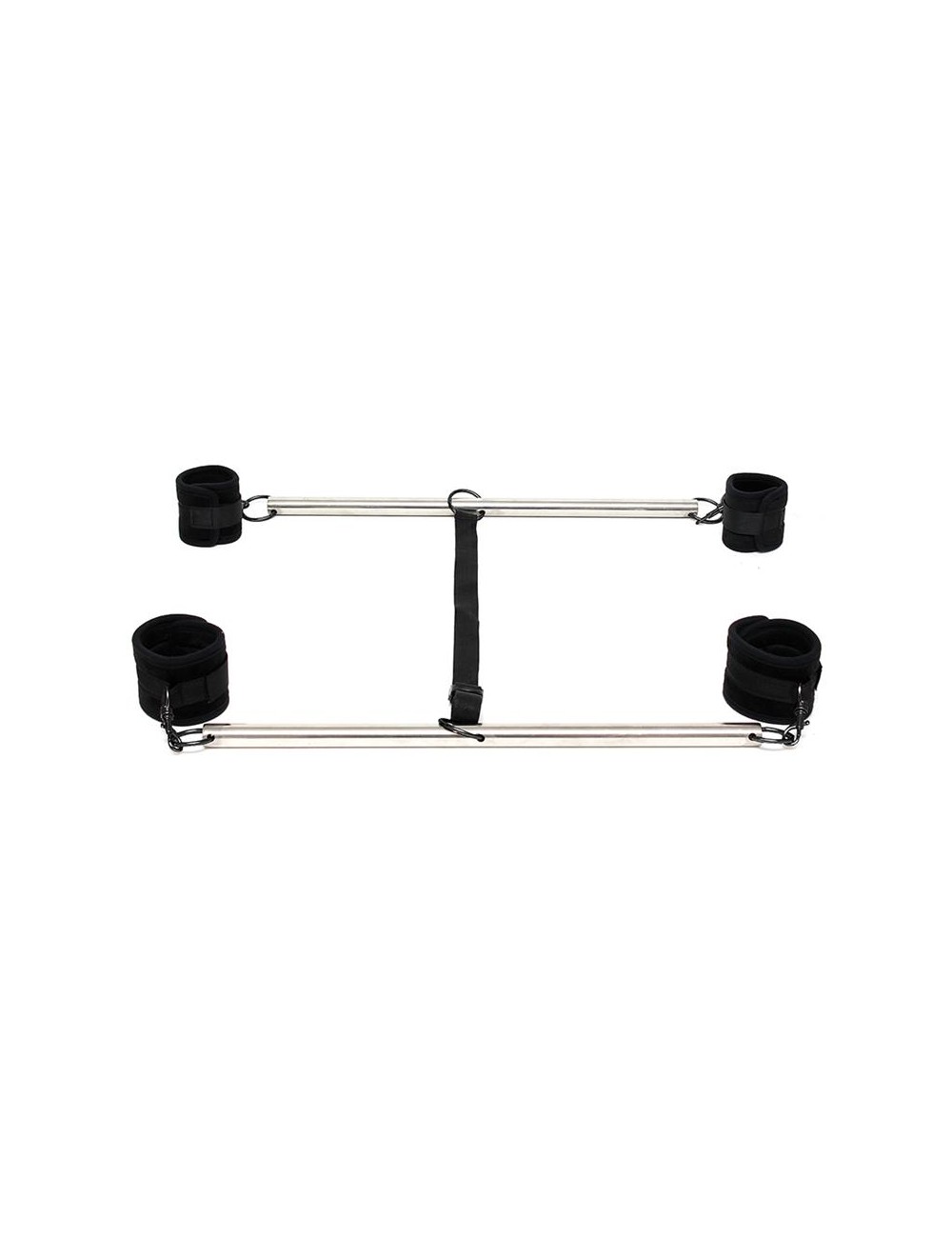 Barras Ajustables para Brazos y Piernas Color Negro