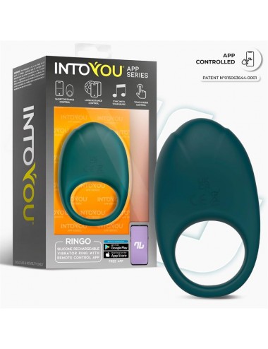 Ringo Anillo Vibrador con APP Unibody Verde