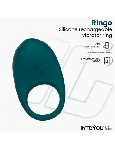 Ringo Anillo Vibrador con APP Unibody Verde