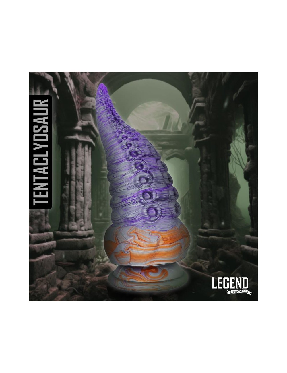 Tentaclyosaur Dildo Tentaculo Silicona Liquida 20 cm