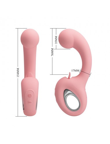 Erynnyes Vibrador con Lengua Estimuladora