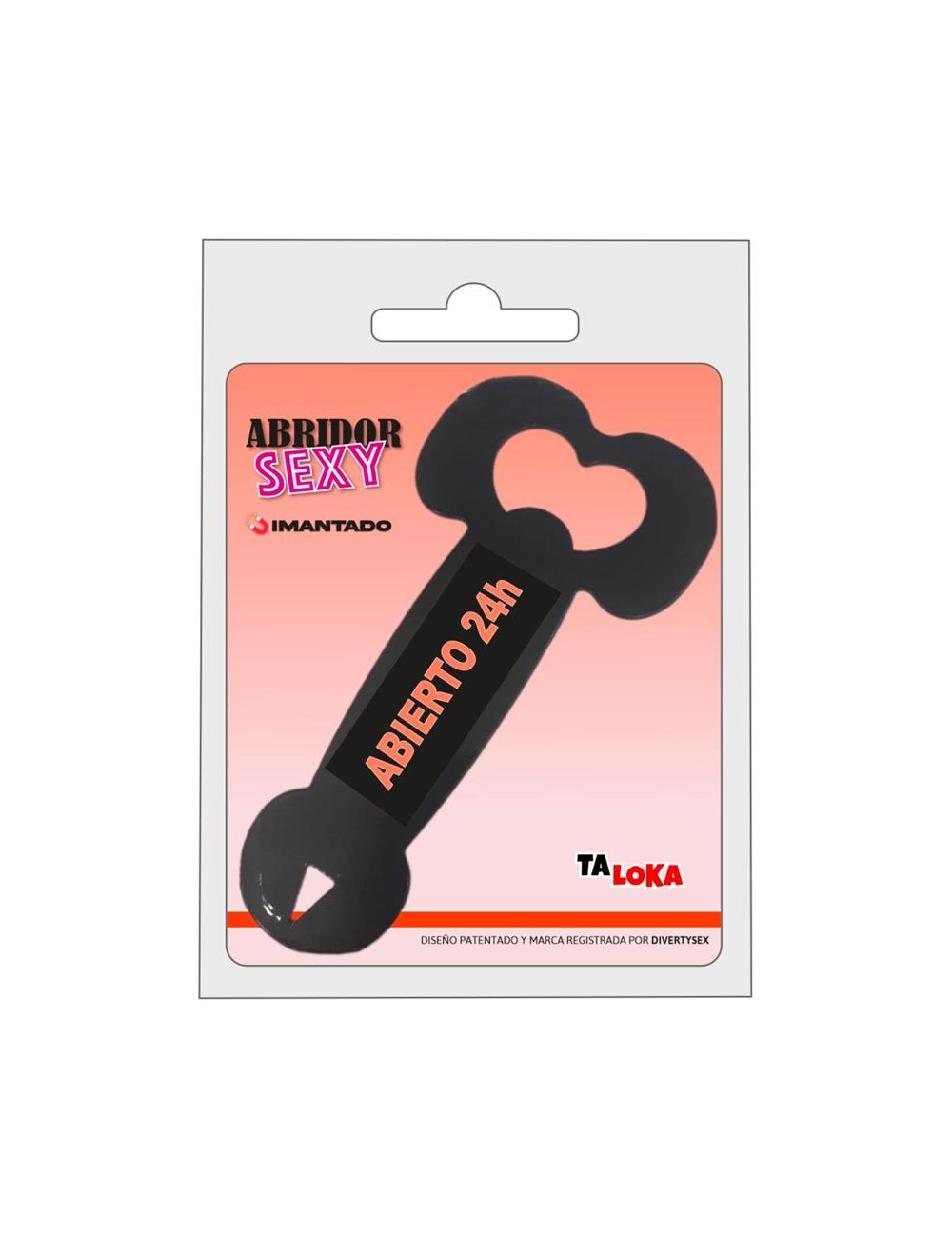 Abridor Metalico Imantado en Forma Pene