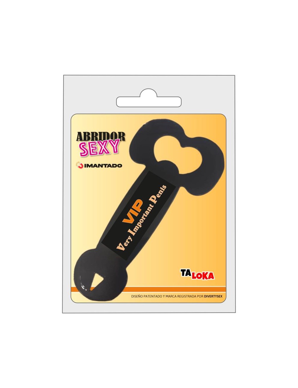 Abridor Metalico Imantado en Forma Pene