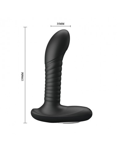 Masajeador Prostatico con Vibracion y Bolas Rotadoras