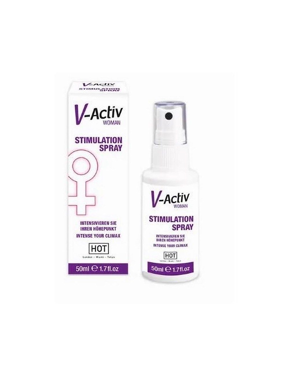Hot V Activ Stimulation Spray Estimulante Femenino 50 ml