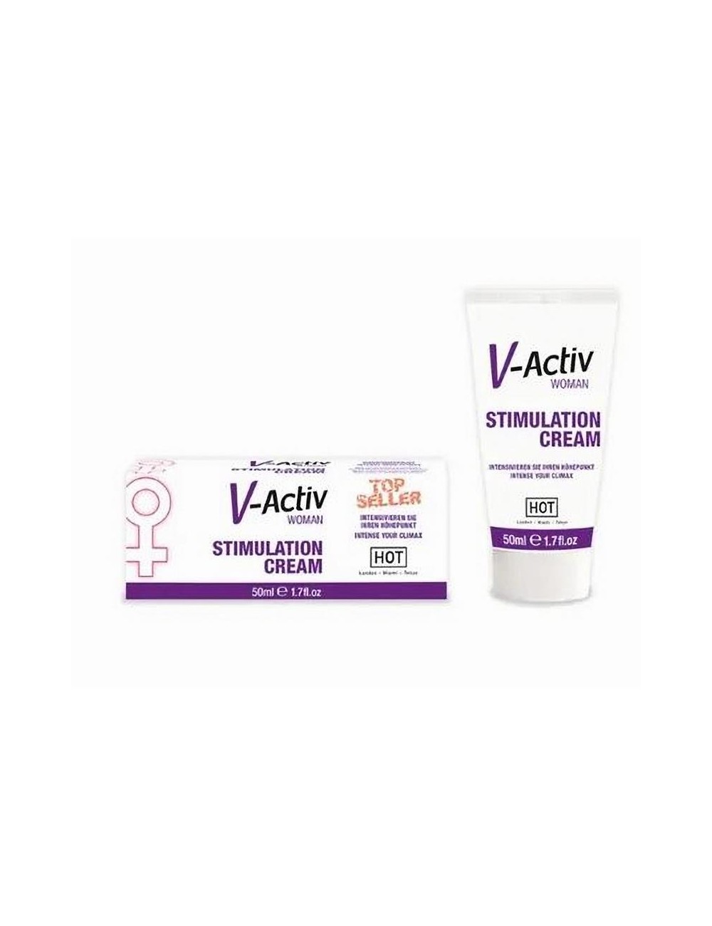 Hot V Activ Stimulation Crema Estimuladora Femenina 50 ml