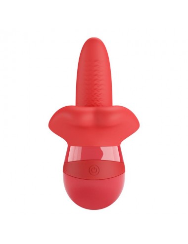 Obelia Estimulador con Vibracion y Movimiento Lengua