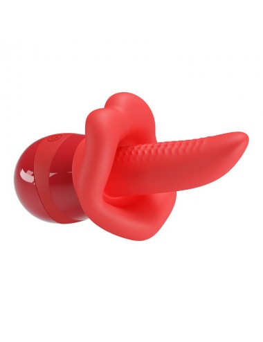 Obelia Estimulador con Vibracion y Movimiento Lengua