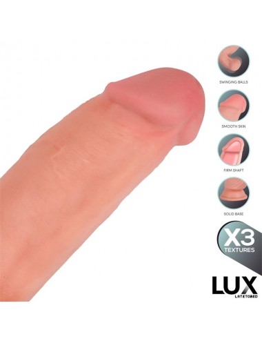 Bernd Dildo Triple Densidad con Testiculos Oscilantes 92