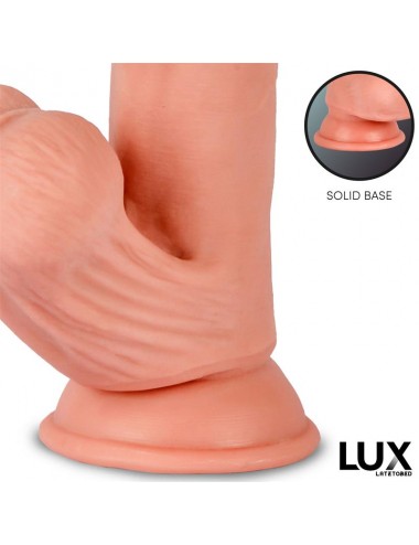 Dirk Dildo Triple Densidad con Testiculos Oscilantes 10