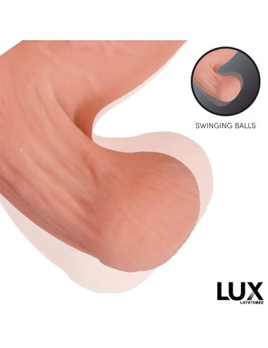 Paul Dildo Triple Densidad con Testiculos Oscilantes 82