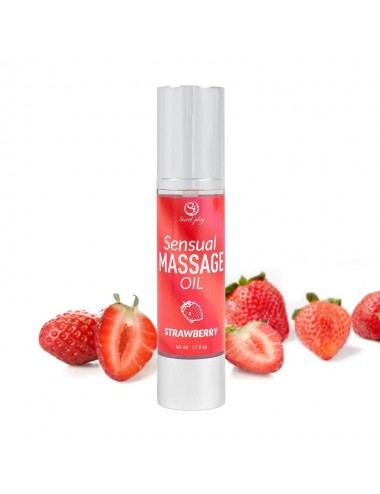 Aceite de Masaje Sensual Fresa 50ml