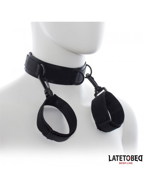 Collar con Esposas Nylon Talla unica