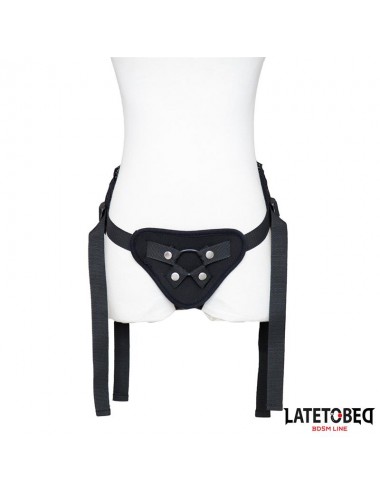 Arnes Strap On Encaje con Anillo Silicona Ajustable