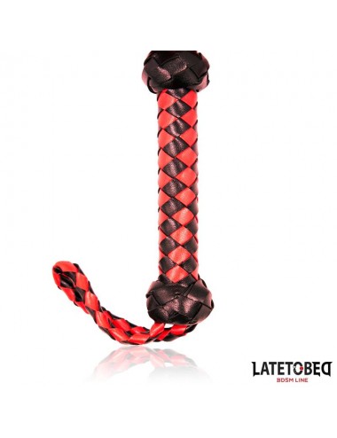 Flogger Rojo y Negro 50cm