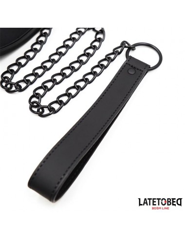 Set Collar y Correa Neopreno Negro
