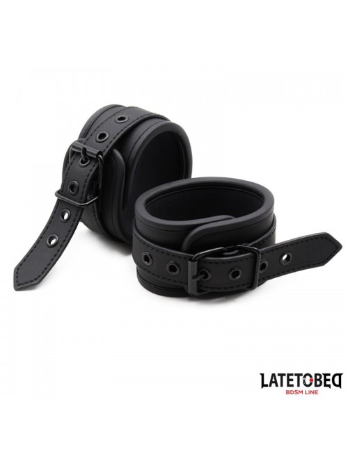 Esposas Neopreno Ajustables Negro