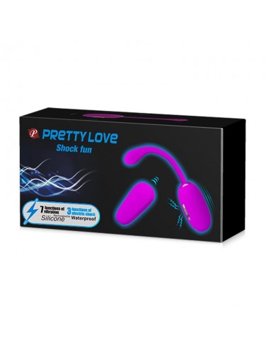 Shock Fun Huevo Vibrador con Electro Shock y Control Remoto
