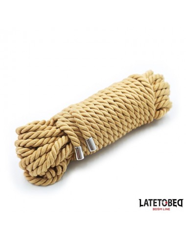 Cuerda de Bondage Detalles Metalicos 10m