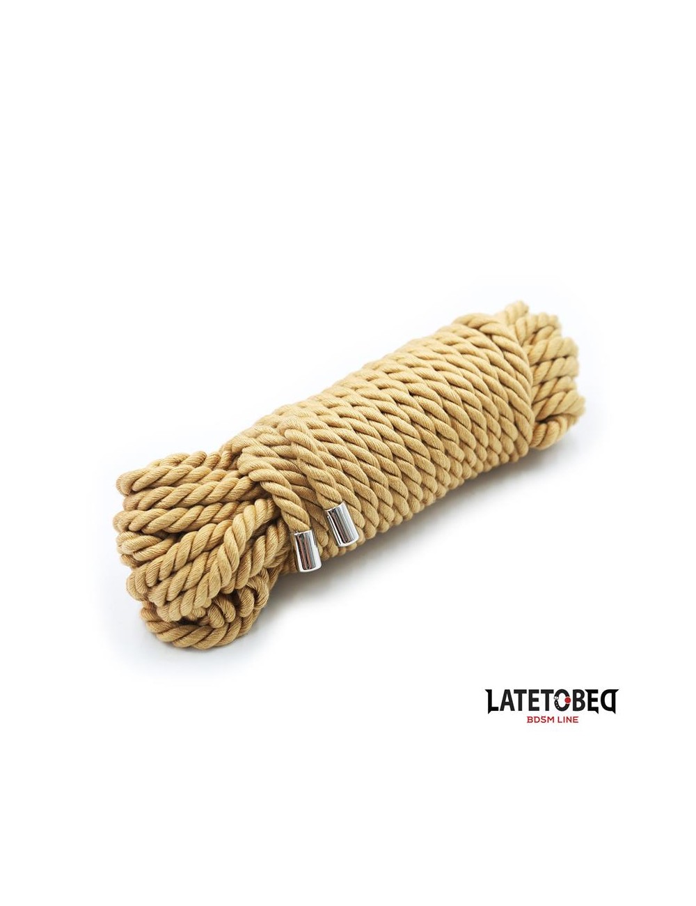 Cuerda de Bondage Detalles Metalicos 10m