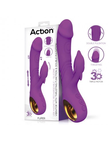 Fliper Vibrador con Thrusting y Doble Pulsacion 3 Motores