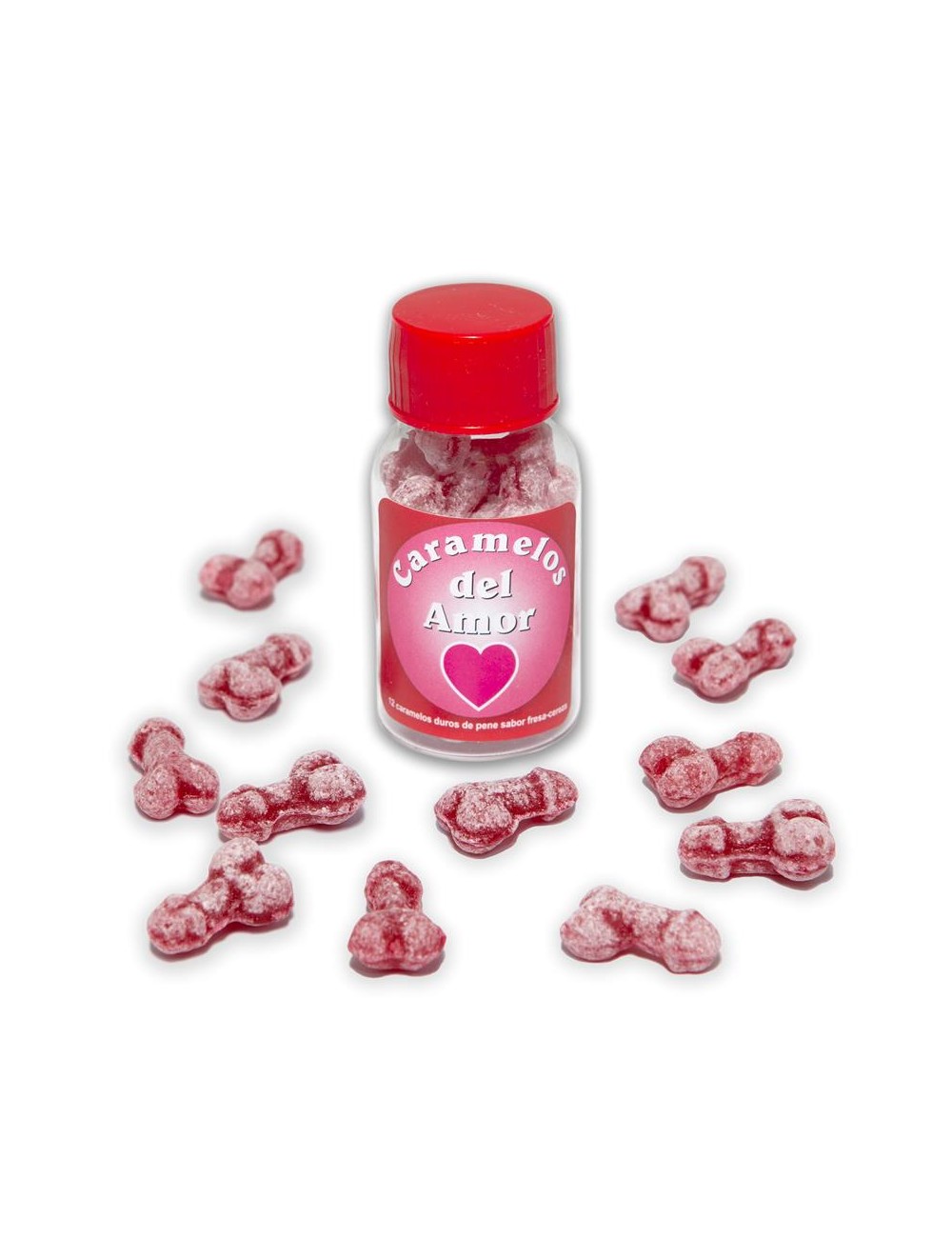 Bote Caramelos Pene Amor 12 und