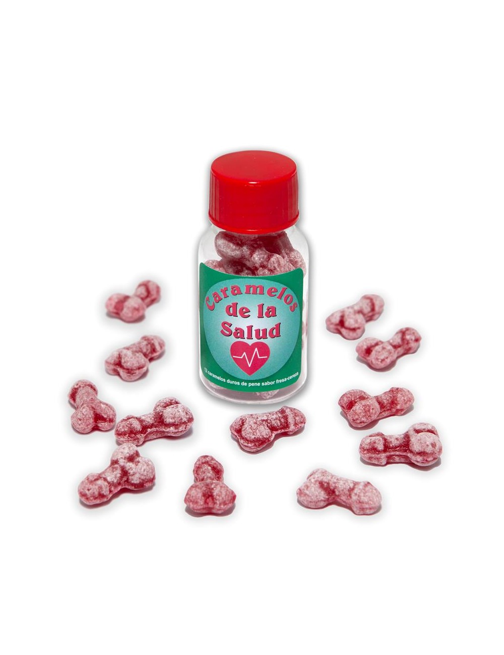 Bote Caramelos Pene Salud 12 und