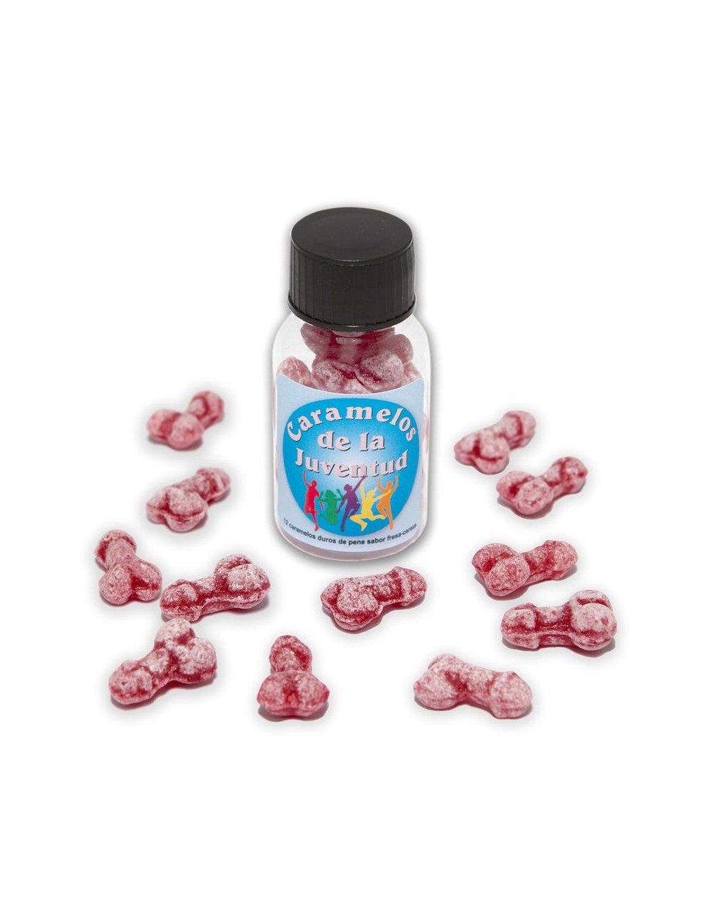 Bote Caramelos Pene Juventud 12 und