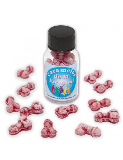 Bote Caramelos Pene Juventud 12 und