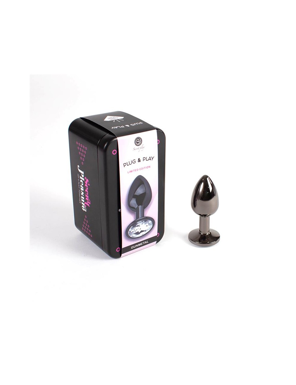 Plug Anal Gunmetal Talla S