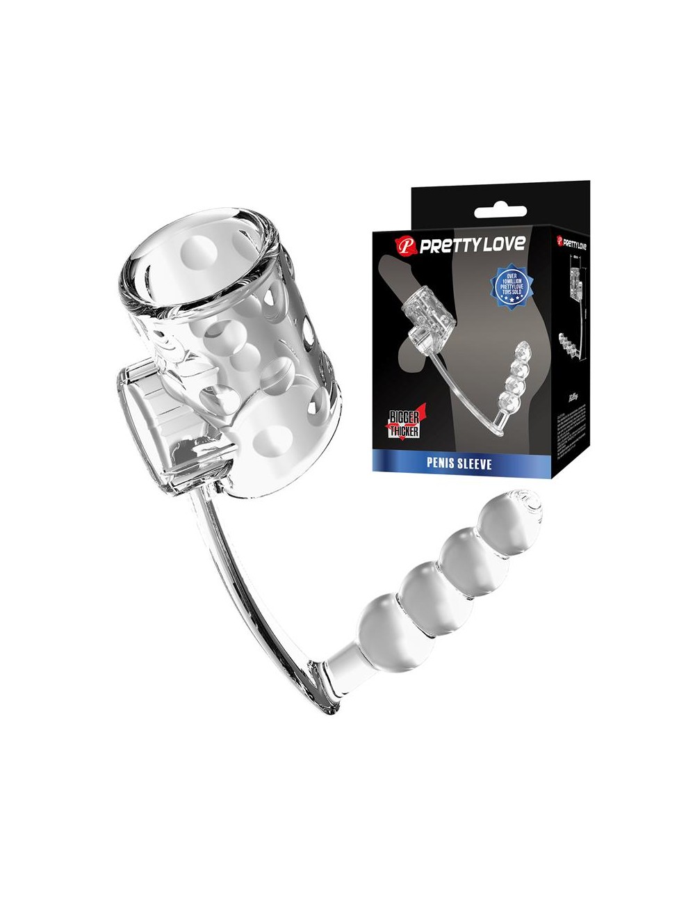 Plug Anal con Anillo para el Pene