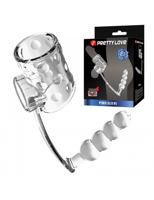 Plug Anal con Anillo para el Pene
