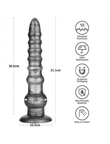 Vibrax Slider Dildo Anal con Vibracion King Sized 125