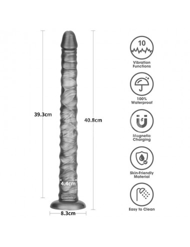 Vibrax Slider DIldo Anal con Vibracion King Sized 16