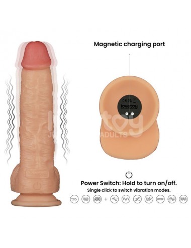 Power Basics Dildo con Vibracion 95