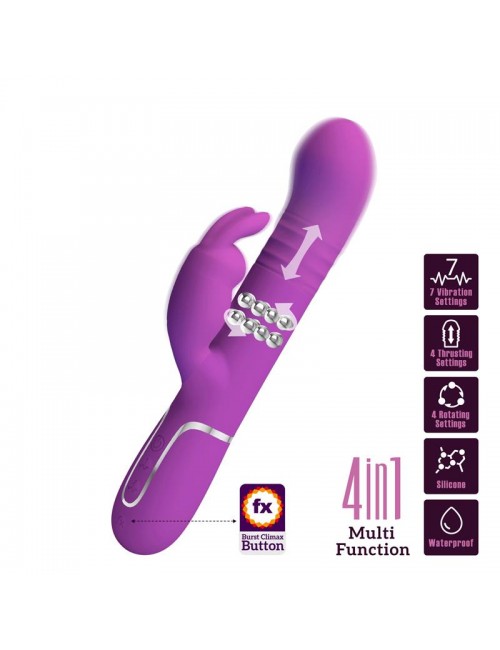 Coale Vibrador con Bolas Rotatorias y Up and Down