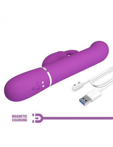 Coale Vibrador con Bolas Rotatorias y Up and Down