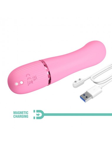 Marski Vibrador con Rabbit Punto G Rosa
