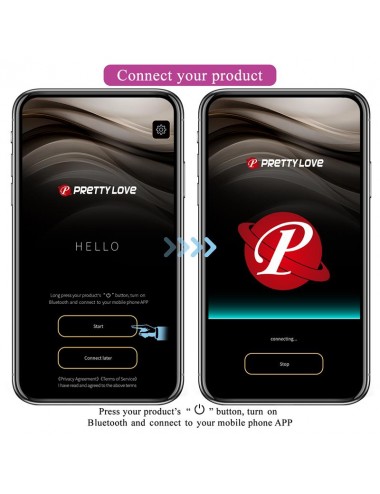 Leviathan Huevo Vibrador con APP