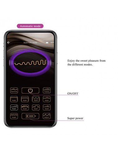Leviathan Huevo Vibrador con APP