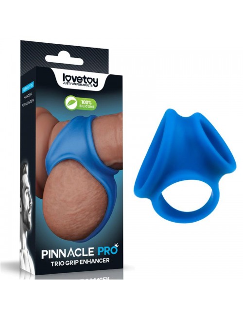 Pinnacle Pro Trio Grip Enhancer Anillo para el Pene