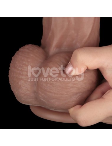 Dildo Dual Layer Articulable XXL 145
